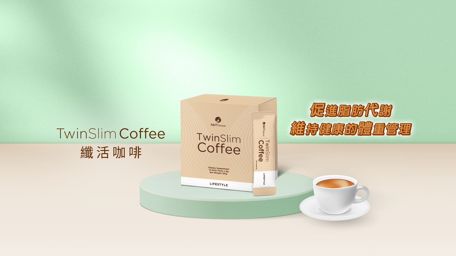 TwinSlim Coffee Banner